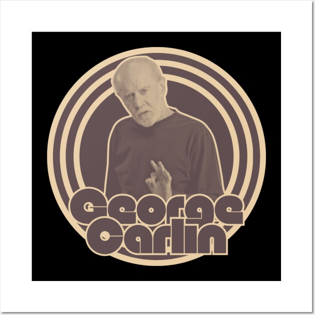 George carlin vintage Wall Art by MarketDino